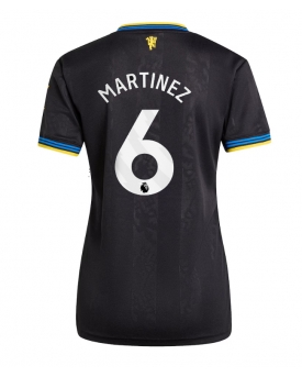 Manchester United Lisandro Martinez #6 Maglia Gara Terza Repliche 2025-26 Donna Maniche Corte